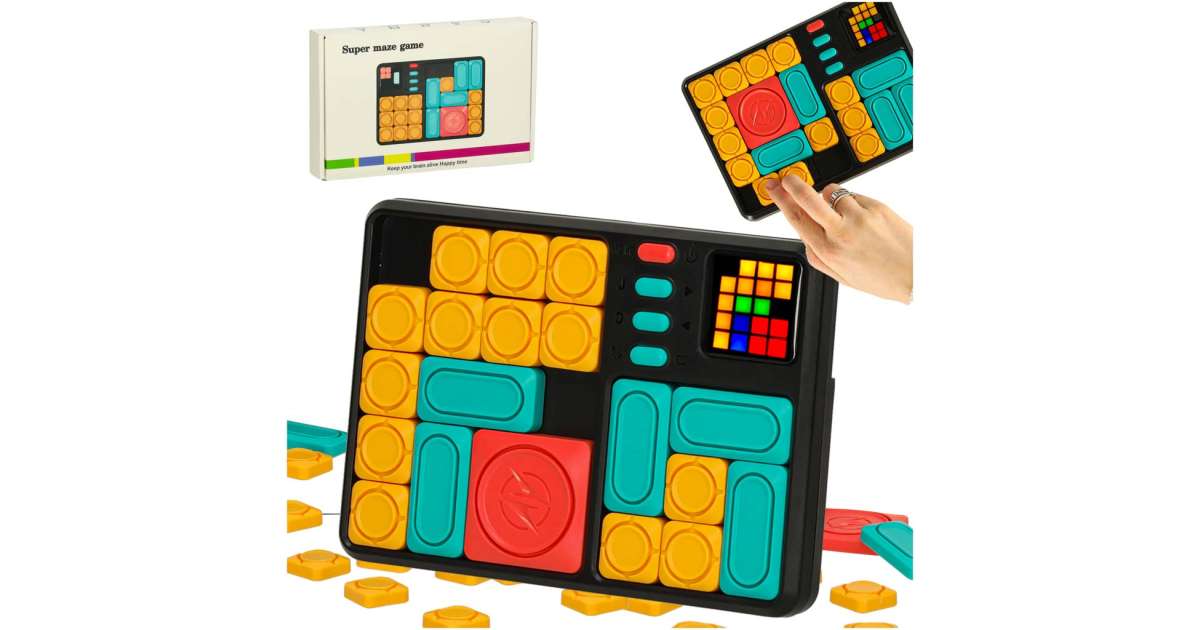Magnetic sliding puzzle game - 500 levels. Wholesale, import ...