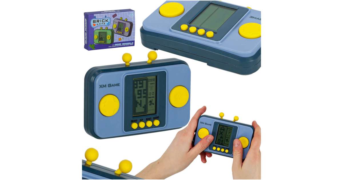Electronic arcade game portable console grey. Wholesale, import ...