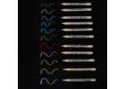Acrylic fabric markers stone marker pens DIY waterproof markers 12 pcs. 7