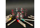 Acrylic fabric markers stone marker pens DIY waterproof markers 12 pcs. 8