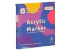 Acrylic fabric markers stone marker pens DIY waterproof markers 12 pcs. 14