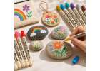 Acrylic fabric markers stone marker pens DIY waterproof markers 12 pcs. 7