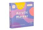 Acrylic fabric markers stone marker pens DIY waterproof markers 24 pcs. 13