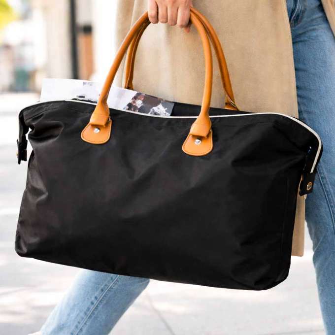 Baby changing bag for mum set black