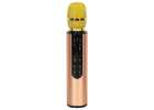 Bluetooth wireless karaoke microphone gold 3