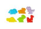 Boat with accessories moulds sand beach toys + water gun 12el. 6