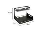 Cabinet organiser for the kitchen bathroom two-level 8
