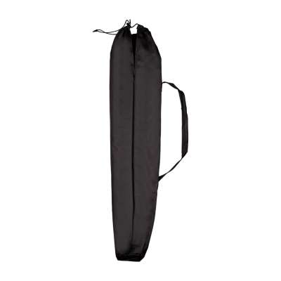Camping bed folding XXL black 150kg