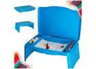 Car table with storage compartment for kids blue 1