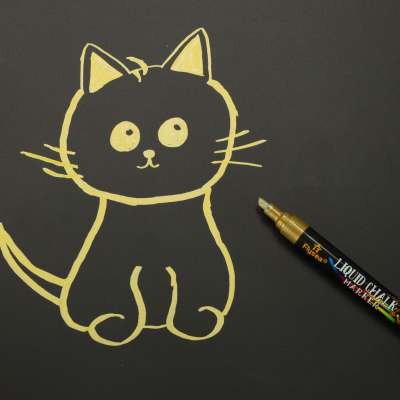 Chalk markers for glass whiteboard 12 pcs.