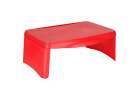 Children's car table with storage compartment red 3