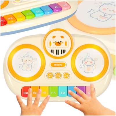 Children's organik piano educational beige