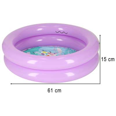 Children's wading pool 61cm purple BESTWAY 51061