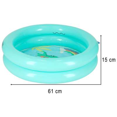 Children's wading pool 61cm turquoise BESTWAY 51061