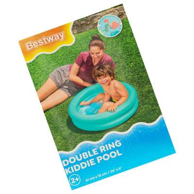 Children's wading pool 61cm turquoise BESTWAY 51061