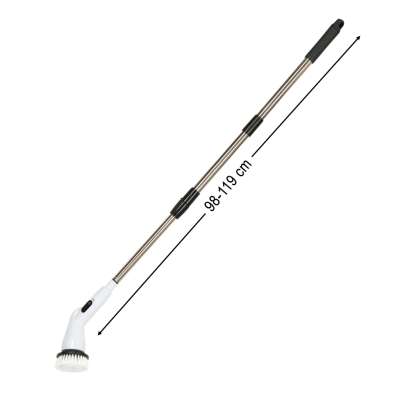 Cordless rotary electric washer brush