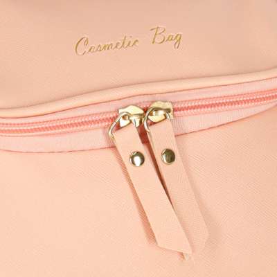Cosmetic bag travel organiser trunk pink