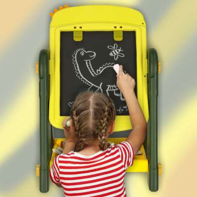 Dinosaur magnetic dry erase board
