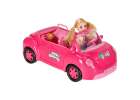 Doll car convertible pink 4 el. 8