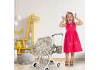 Doll pram gondola deep + bag stars 12