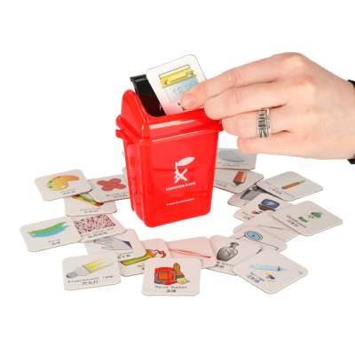 Educational skill game waste segregation learning EKO + 108 cards