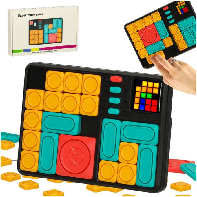 Educational sliding puzzle game
