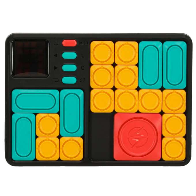 Educational sliding puzzle game