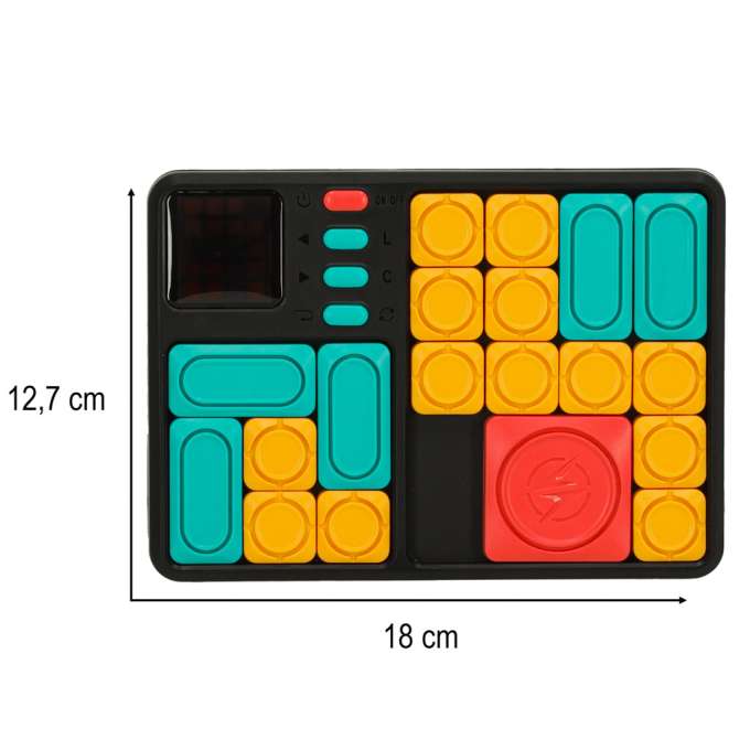 Educational sliding puzzle game