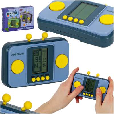 Electronic game tetris sound toy white