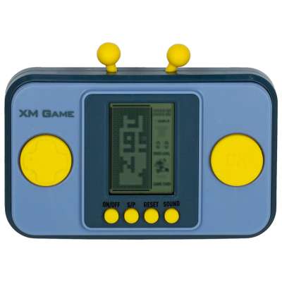 Electronic game tetris sound toy white