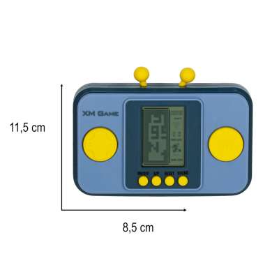 Electronic game tetris sound toy white