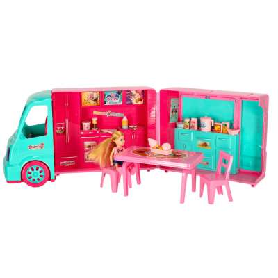 Food truck dolls' car set 21 el.