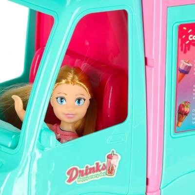 Food truck dolls' car set 21 el.