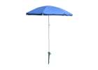 Garden beach umbrella adjustable foldable UV 150cm blue 2