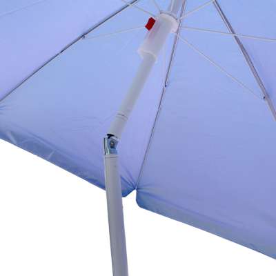 Garden beach umbrella adjustable foldable UV 150cm blue
