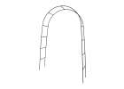 Garden pergola arch holder for roses flowers ivy creepers metal 240 x 140 cm 7