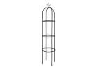 Garden pergola column column bell stand for roses climbing flowers metal 195 cm 6
