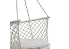 Garden swing Stork's nest with backrest grey 80 cm 150 kg 4