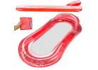 Inflatable swimming pool water mattress with net red BESTWAY 43103 1