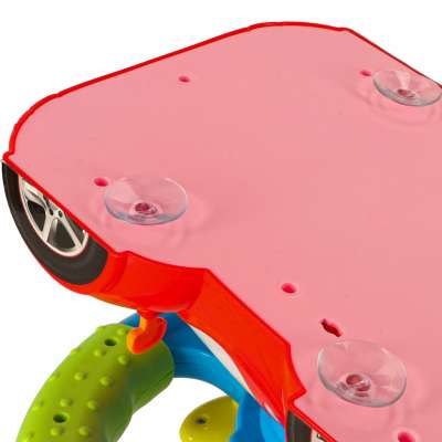 Interactive steering wheel sounds lights projector