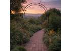 LUARO Garden pergola arch holder for roses flowers ivy creepers metal 240 x 140 cm 12