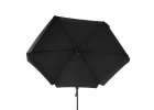 LUARO Garden umbrella large folding umbrella with boom 290cm black 11