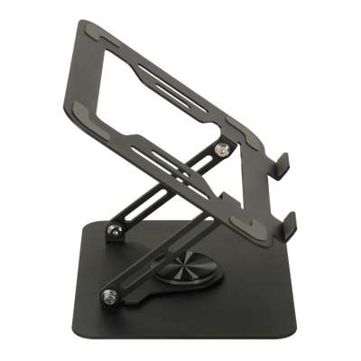 Laptop holder stand rotatable adjustable