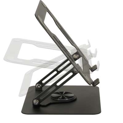Laptop holder stand rotatable adjustable
