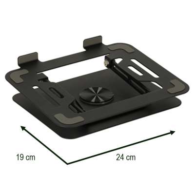 Laptop stand adjustable 360° ergonomic