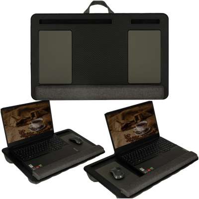 Laptop table for bed stand black