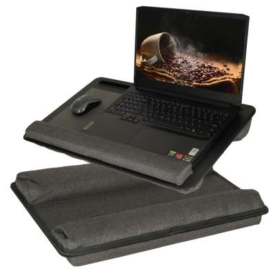 Laptop table stand black