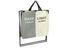 Laundry basket segregation organiser 2 compartments 8