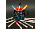Markery akrylowe do tkanin kamieni pisaki flamastry mazaki wodoodporne DIY 12 szt. 9