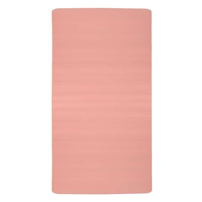 Mata do ćwiczeń jogi gruba 185x80x1,5 cm różowa